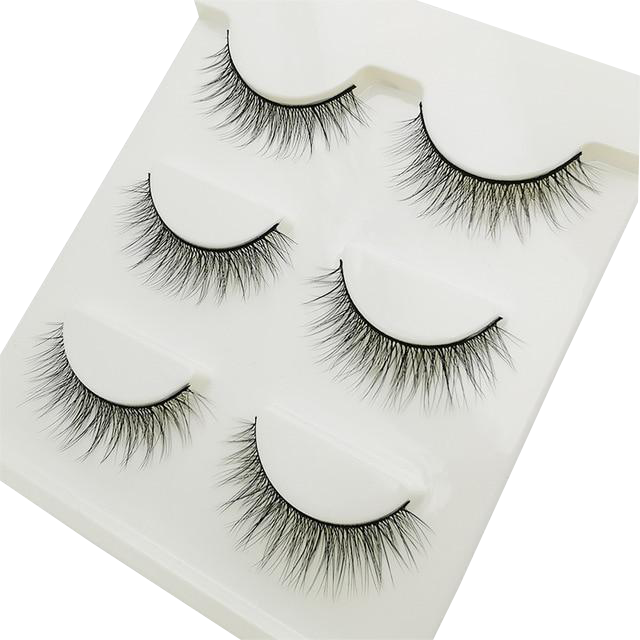 Jose Faux Mink 3D Eye Lashes 11mm 3 Pairs