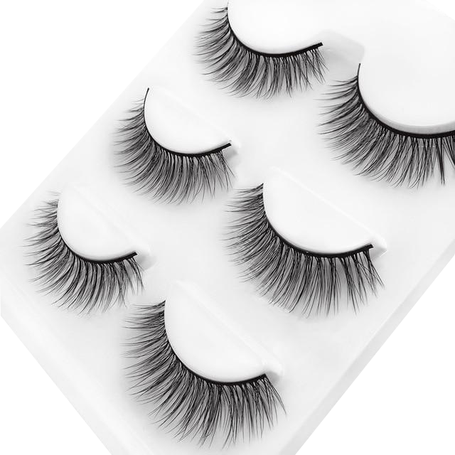 Kayla Faux Mink 3D Eye Lashes 11mm 3 Pairs