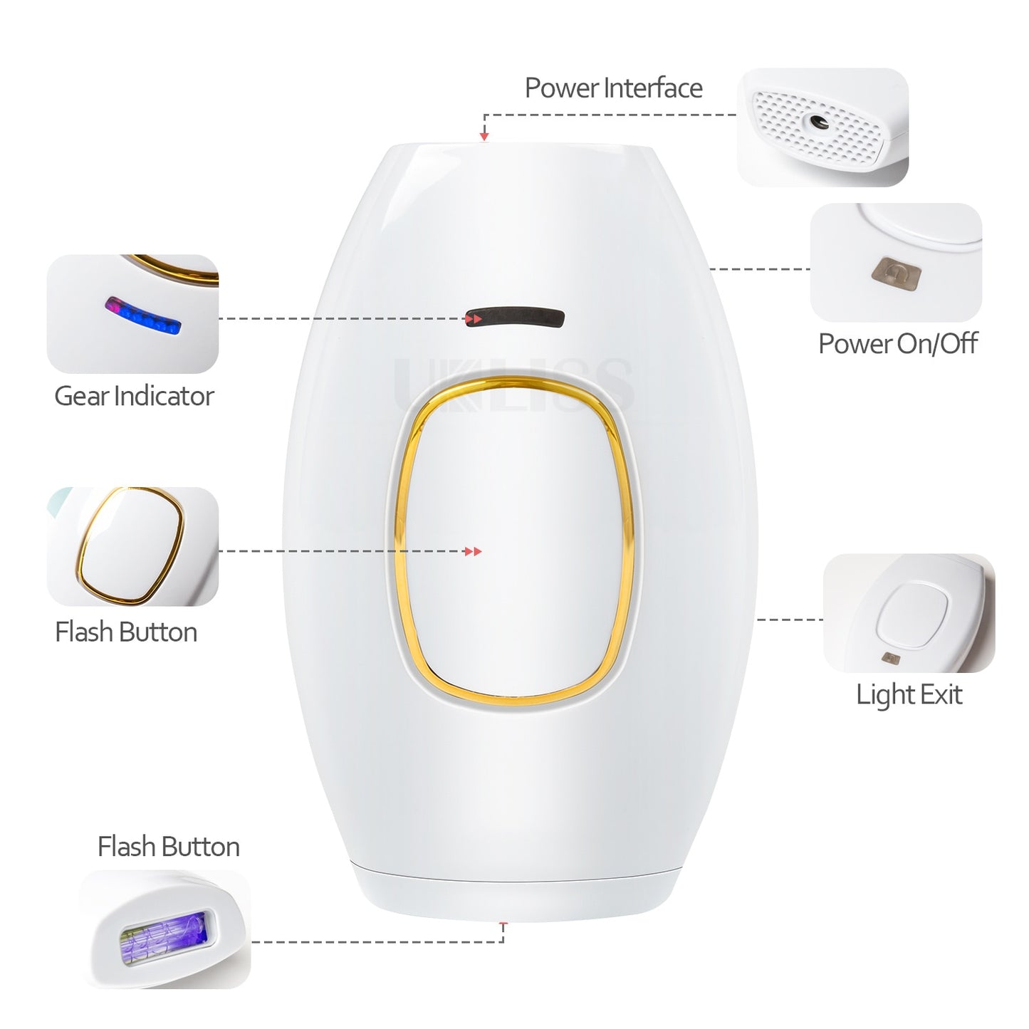 Permanent Hair Removal Laser IPL Epilator