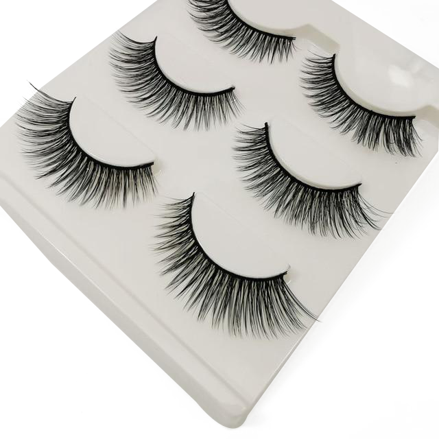 Mag Faux Mink 3D Eye Lashes 11mm 3 Pairs