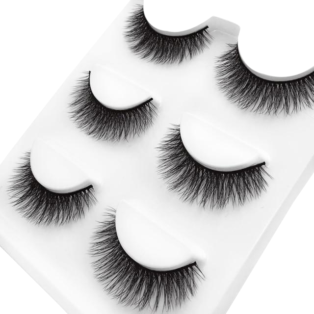 Ramon Faux Mink 3D Eye Lashes 11mm 3 Pairs