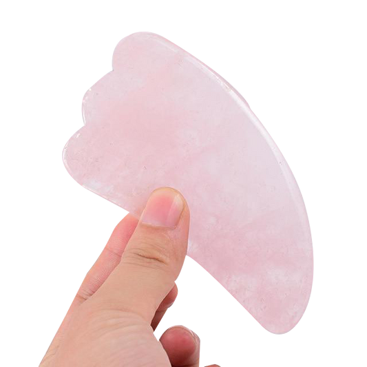 Rose Quartz Face Care Massage Roller