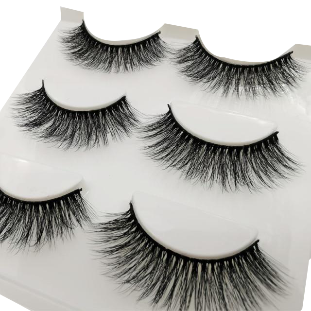 Seph Faux Mink 3D Eye Lashes 11mm 3 Pairs