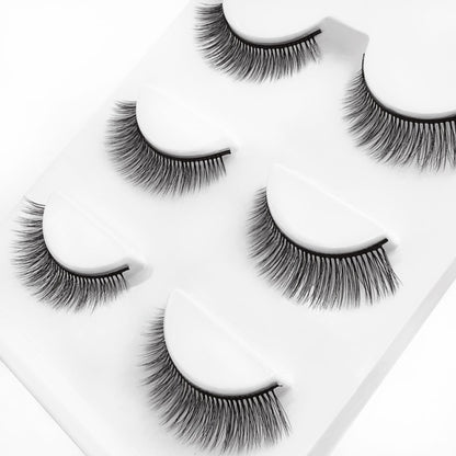 Ruby Faux Mink 3D Eye Lashes 11mm 3 Pairs